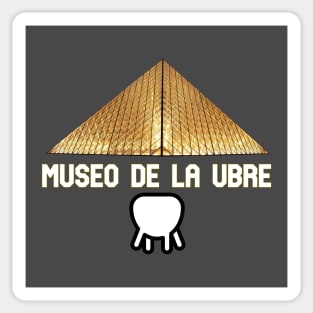 Museo de la ubre Sticker